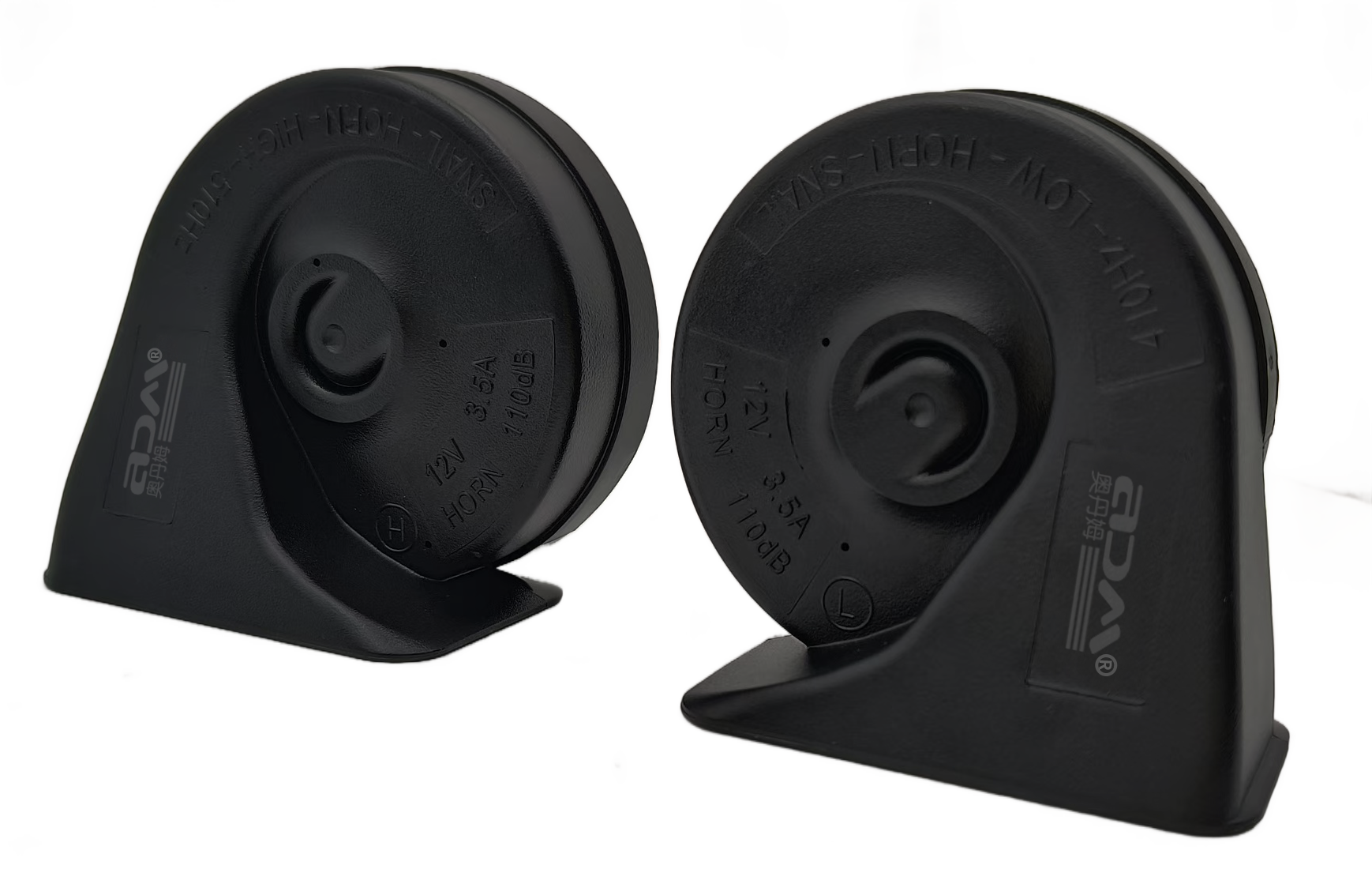 12V Fiamm-Style Snail Horn — Toyota Connector